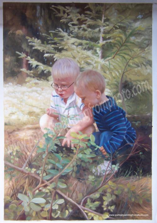 14 Children portrait, brothers 14
