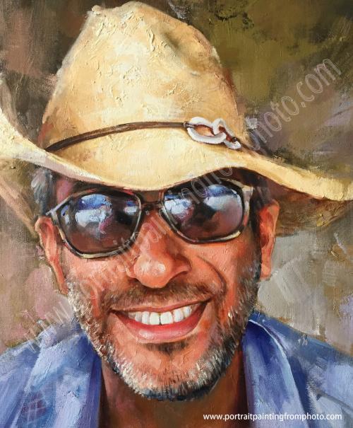 5b Man portrait 5, close shot