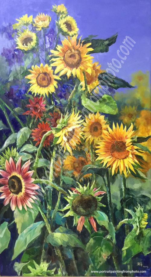 sunflower painting 7